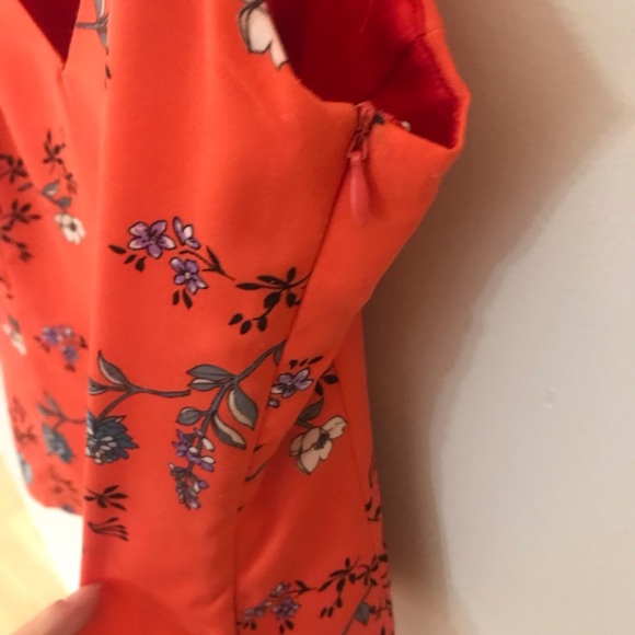 Anthropologie Honey Bunch Floral Orange Camisole Top - Picture 4 of 10